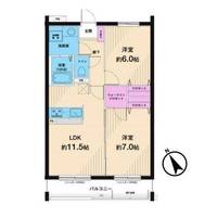 L’s residence本八幡の間取り