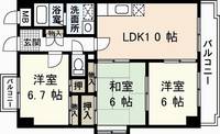 物件の間取り画像