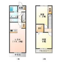 三重県四日市市楠町南五味塚(一戸建)の賃貸物件の間取り