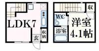 物件の間取り画像