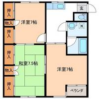 物件の間取り画像
