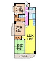 BLOOM滝子(ブルームタキコ)の間取り