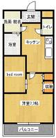 物件の間取り画像