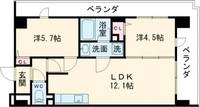 プレステージ12番館の間取り
