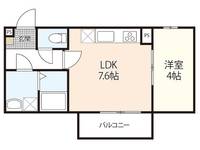 KLALISS西原の間取り