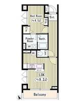 東京都板橋区赤塚2(マンション)の賃貸物件の間取り