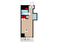 マリオン川口第2の間取り