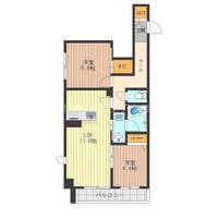 プレシャスコートマチヤの間取り