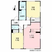 物件の間取り画像