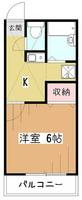 ハイツ市川の間取り