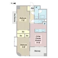 物件の間取り画像