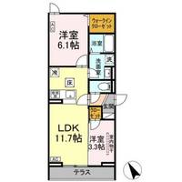 神奈川県相模原市緑区橋本7(アパート)の賃貸物件の間取り