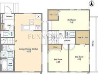 東京都世田谷区上北沢1(一戸建)の賃貸物件の間取り