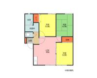 サンガーデン花園 B棟の間取り