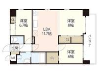 物件の間取り画像