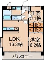 物件の間取り画像