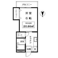 グローリー上野毛の間取り