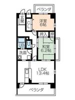 リベルテONEの間取り