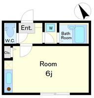 東京都豊島区上池袋3(アパート)の賃貸物件の間取り