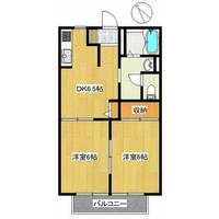 エバーグリーンA棟の間取り