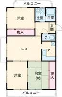 物件の間取り画像