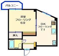神奈川県横浜市旭区鶴ケ峰本町1(マンション)の賃貸物件の間取り