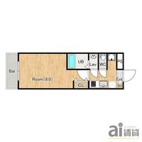 埼玉県川越市仙波町2(アパート)の賃貸物件の間取り