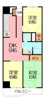 朝日本厚木マンションの間取り