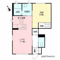 M’sスクエアIIIの間取り