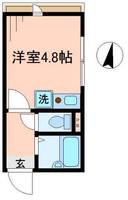 東京都練馬区平和台1(アパート)の賃貸物件の間取り