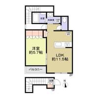 東京都練馬区旭町3(アパート)の賃貸物件の間取り