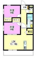 ラフィーネの間取り