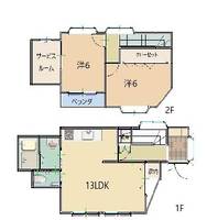 物件の間取り画像