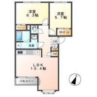 コージーハイムの間取り