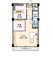 物件の間取り画像