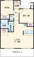 物件の間取り画像