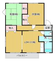 サンビレッジ国見ヶ丘C棟の間取り