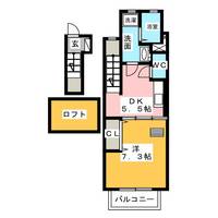 エバーパティオHAの間取り