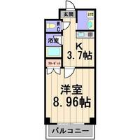 ソレイユ高野の間取り