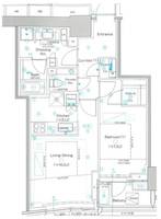 東京都渋谷区猿楽町(マンション)の賃貸物件の間取り