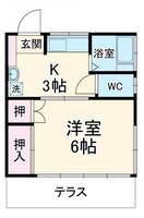 第2コーポ和光の間取り