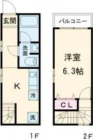 comodo東小岩の間取り