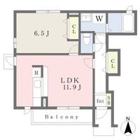 愛知県春日井市春日井上ノ町字上ノ町(アパート)の賃貸物件の間取り
