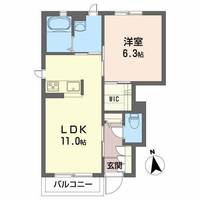 物件の間取り画像