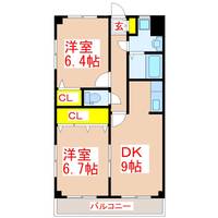 メゾン ドゥ ボヌールの間取り