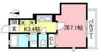 東京都国分寺市泉町1(アパート)の賃貸物件の間取り