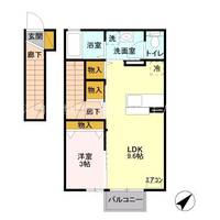 プラセール Iの間取り