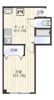 エコーマンション森下弐番館の間取り