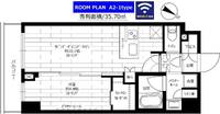 東京都板橋区南常盤台1(マンション)の賃貸物件の間取り