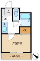 アパートメント1991の間取り